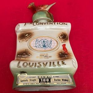 Jim Beam ( EMPTY) Decanter 1977